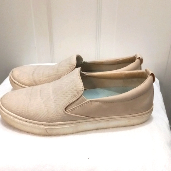 Dr Scholls Size 8.5 Womens Beige Slip On Loafers - Picture 5 of 8